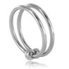 Metal Hard - Anneau Double Acier Metal Dur 30Mm